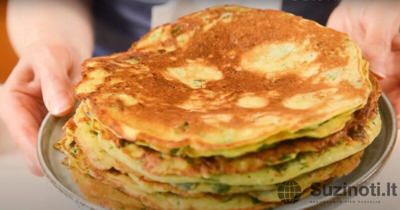 Кабачки вкуснее мяса: быстро и невероятно вкусно. Просто натрите 1 кабачок и 1 картофелину