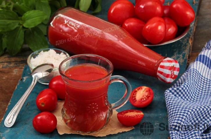 Быстрый томатный сок: не нужна мясорубка и соковыжималка. Закатываю на зиму