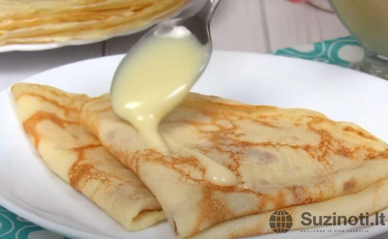 Блины на молоке и воде на Масленицу. Проще рецепта не бывает