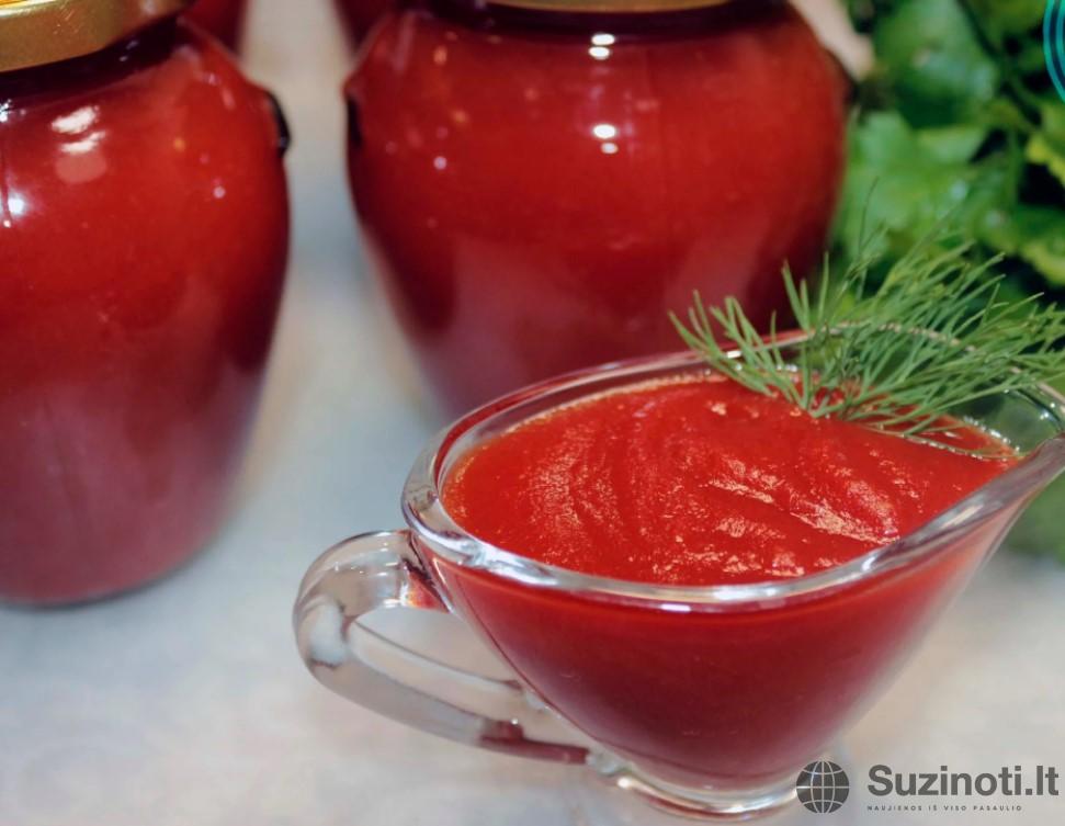 Такой домашний кетчуп будет повкуснее магазинного, хоть 100 банок закрывай! Готовлю его уже не первый год