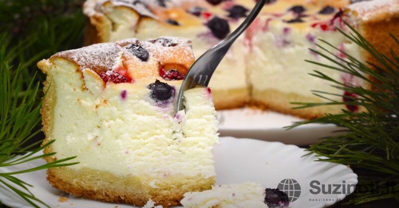 Один из лучших творожных рецептов. Тесто рассыпчатое, начинка нежная