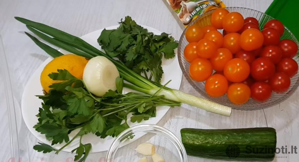 Улетная закуска салат из помидор, которую можно готовить круглый год
