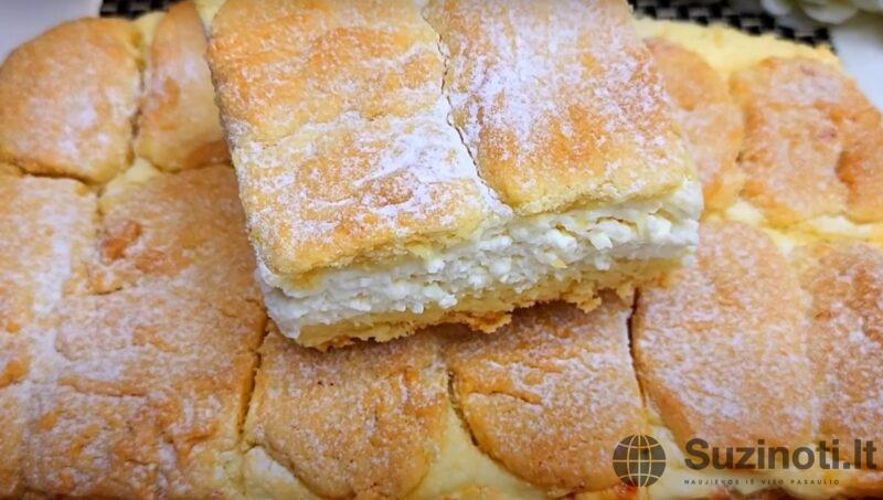 Выглядит скромно, но внутри — нежность: самый вкусный творожный пирог из Италии! Рецепт из маленькой пекарни