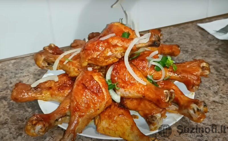 Аппетитные куриные ножки в шикарном маринаде. Праздничный рецепт