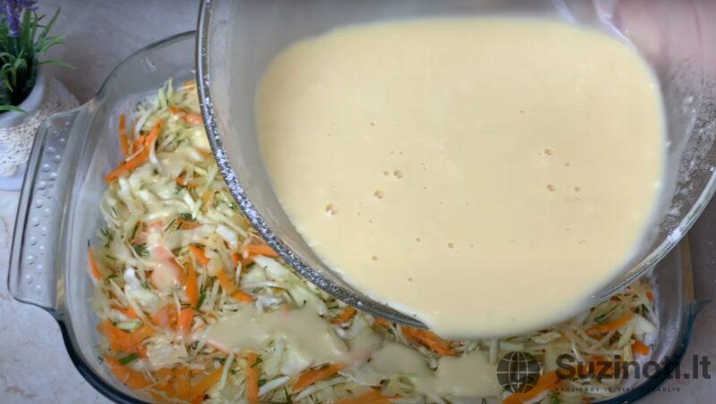 Капуста и яйца. Быстрая запеканка из капусты: вкуснейший ужин за считанные минуты