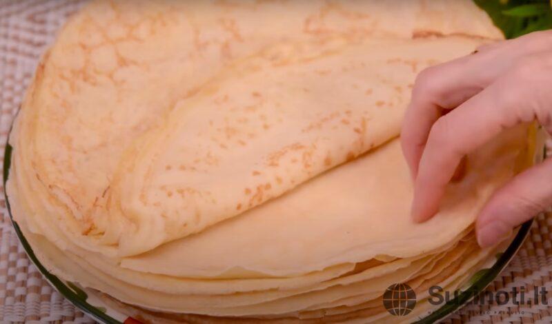 Не блины, а золото. Вкусный рецепт на Масленицу: нежные блинчики налистники