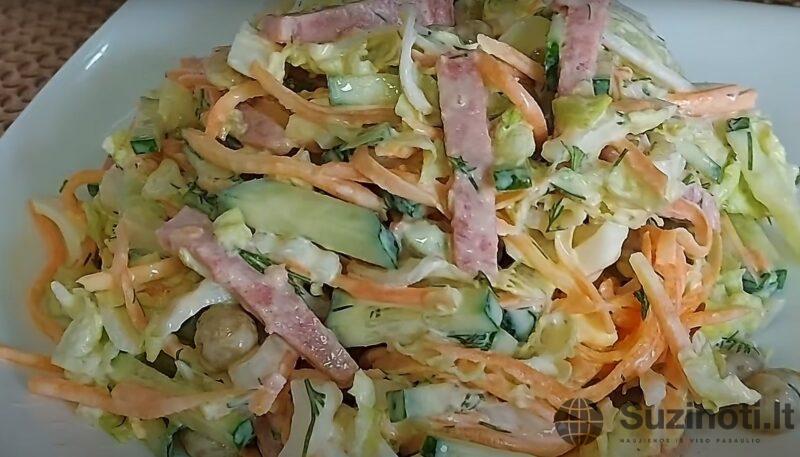 Проще не бывает! Салат "Нежный" с пекинской капустой - идеальное сочетание простоты и вкуса