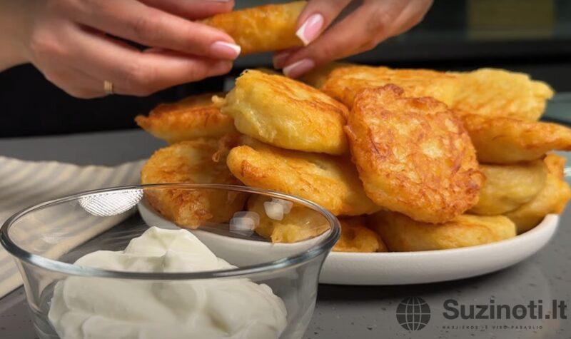 Так готовили наши бабушки. Картофельные оладьи: просто и вкусно
