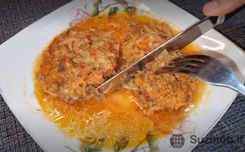 Беру фарш и картофель. Свекровь поделилась вкусным рецептом из 90-х, мужу теперь готовлю только так