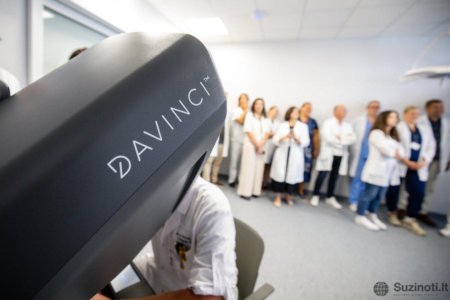 Kauno klinikose – pirmasis toks robotas Baltijos šalyse Kauno klinikų nuotr.