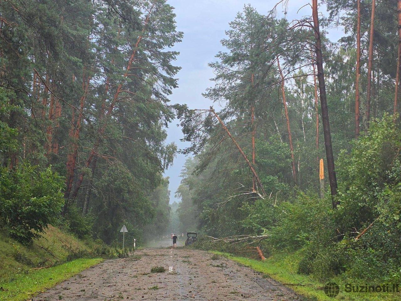Audra Lietuvoje. Autorius: meteo.lt sinoptikas Tadas Kantautas