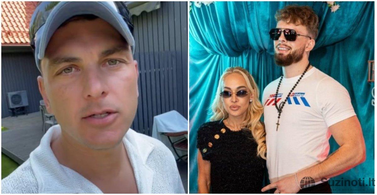 Rolandas Mackevičius, Oksana Pikul, Dominykas Dirkstys (nuotr. Instagram, nuotr. BNS)