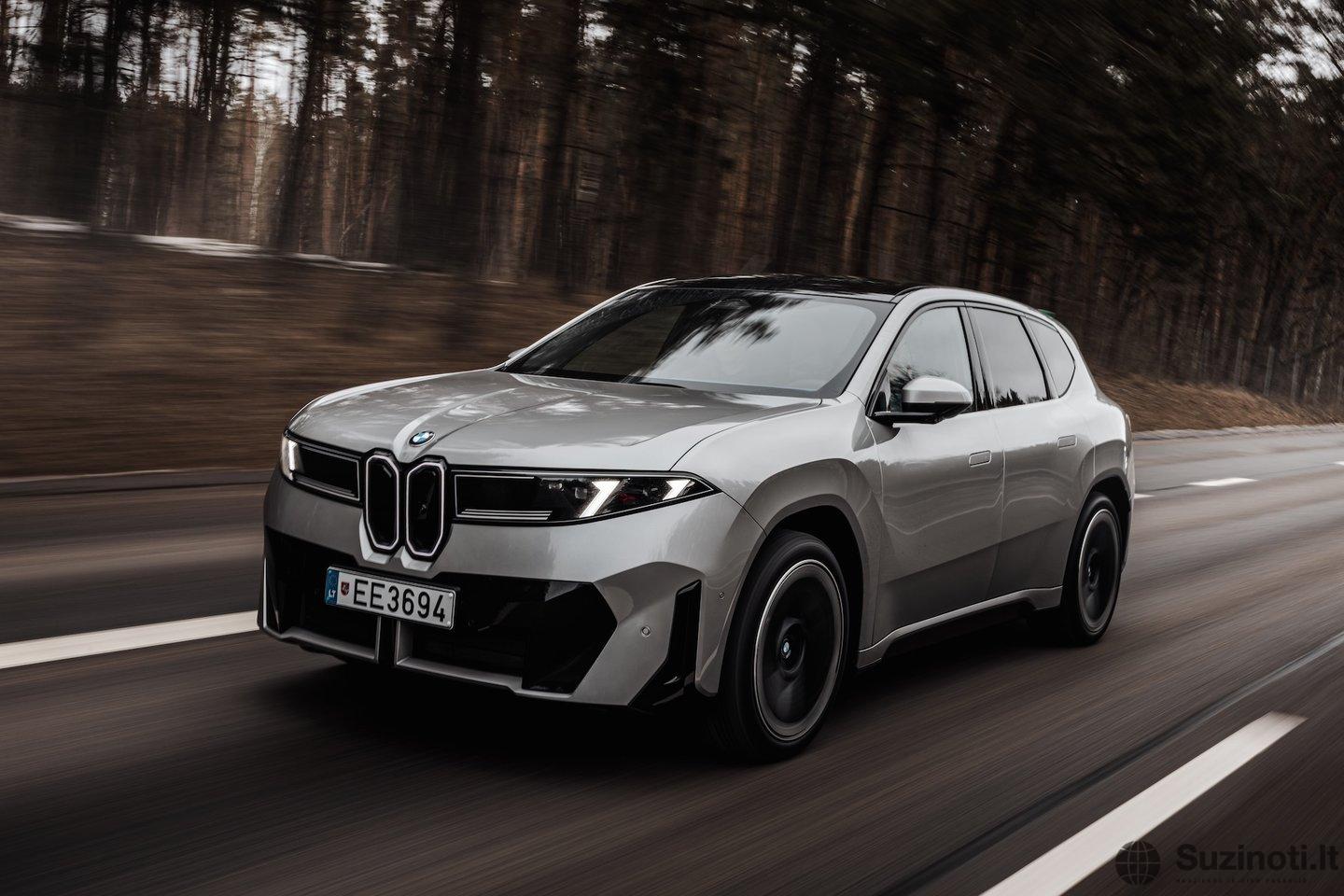 BMW iX3 elektromobilis (nuotr. Organizatorių)