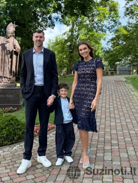 Tatjana ir Kšištofas Lavrinovičiai (nuotr. Instagram)