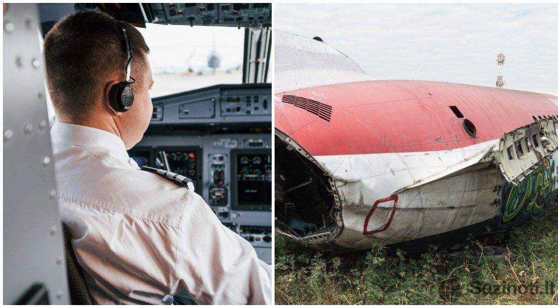 Paviešino paskutinius piloto žodžius prieš sudūžtant lėktuvui (nuotr. 123rf.com)