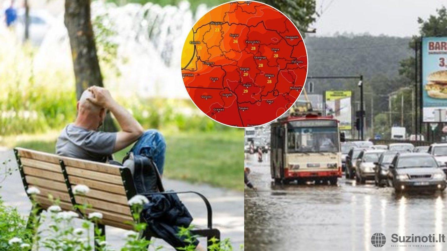 Klimatologas atskleidžia, koks bus rugpjūtis (tv3.lt koliažas)