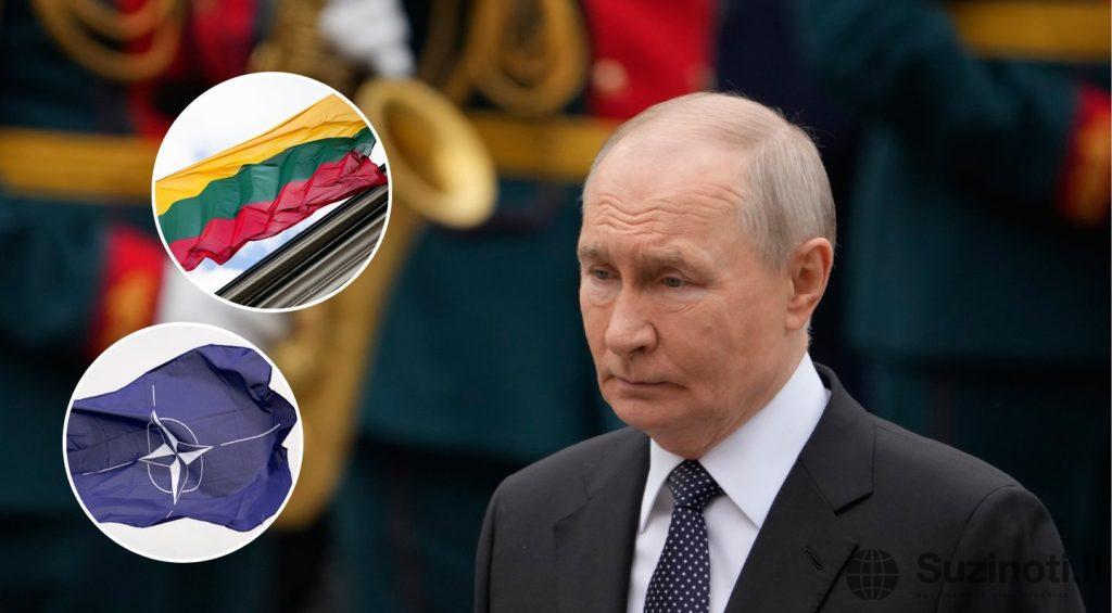 Putinas, NATO, Lietuva (tv3.lt koliažas)