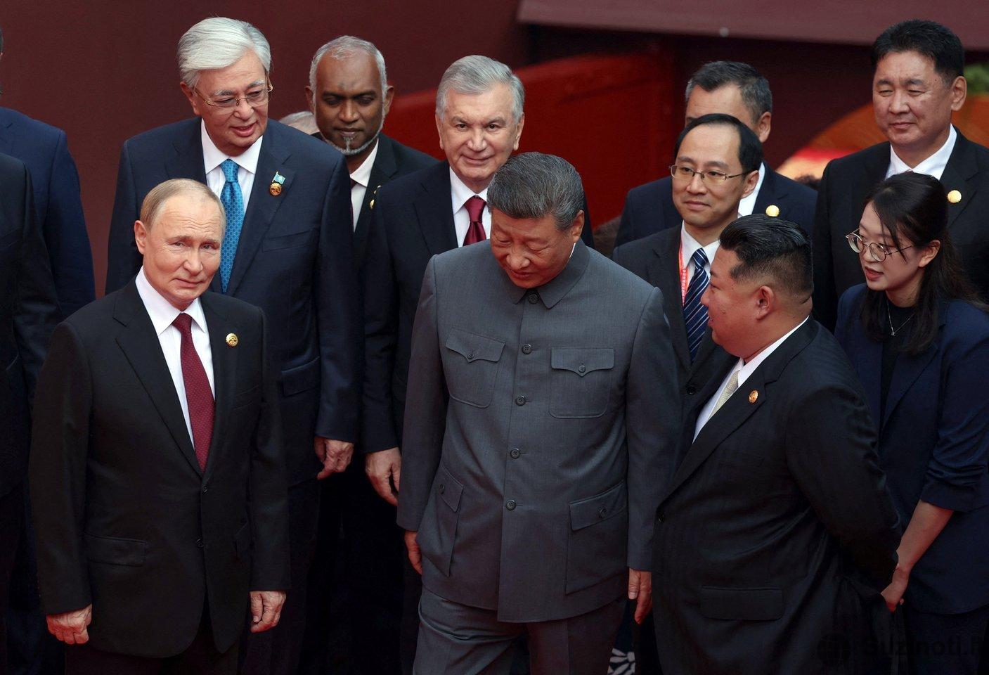 Vladimiro Putino vizitas Kinijoje SCANPIX