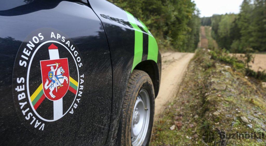 VSAT pareigūnų patruliavimas prie Lietuvos-Baltarusijos valstybinės sienos. Mariaus Morkevičiaus (ELTA) nuotr.