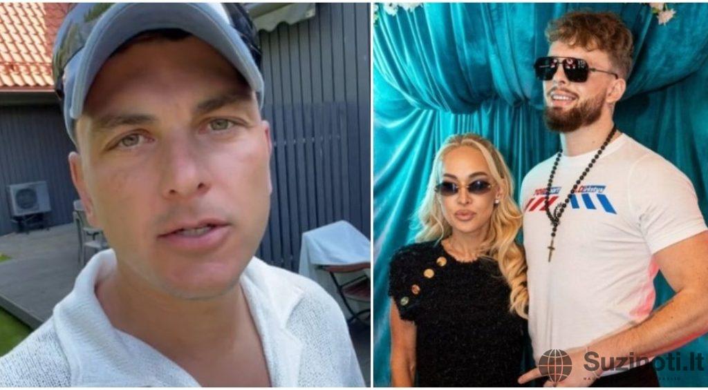 Rolandas Mackevičius, Oksana Pikul, Dominykas Dirkstys (nuotr. Instagram, nuotr. BNS)