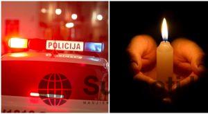 Policijos švyturėliai, mirtis (nuotr. BNS, 123rf.com)