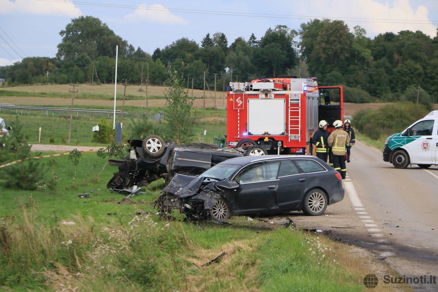 Tragiška avarija Abromiškėse (nuotr. Broniaus Jablonsko)