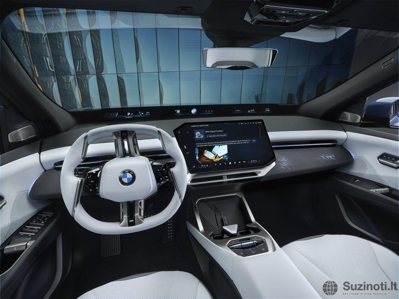 BMW automobilio salonas (nuotr. gamintojo)