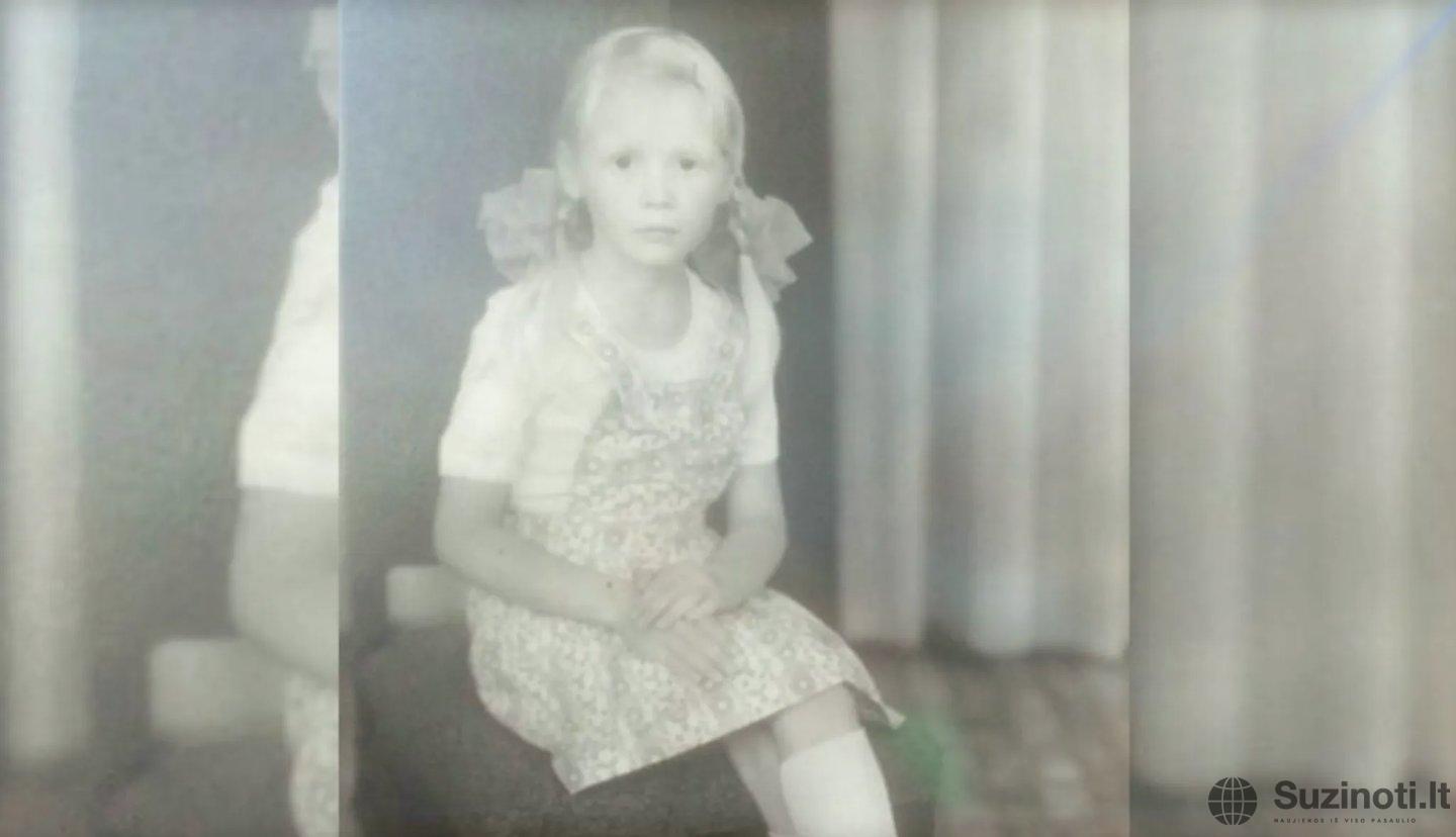 Natalija Bunkė vaikystėje