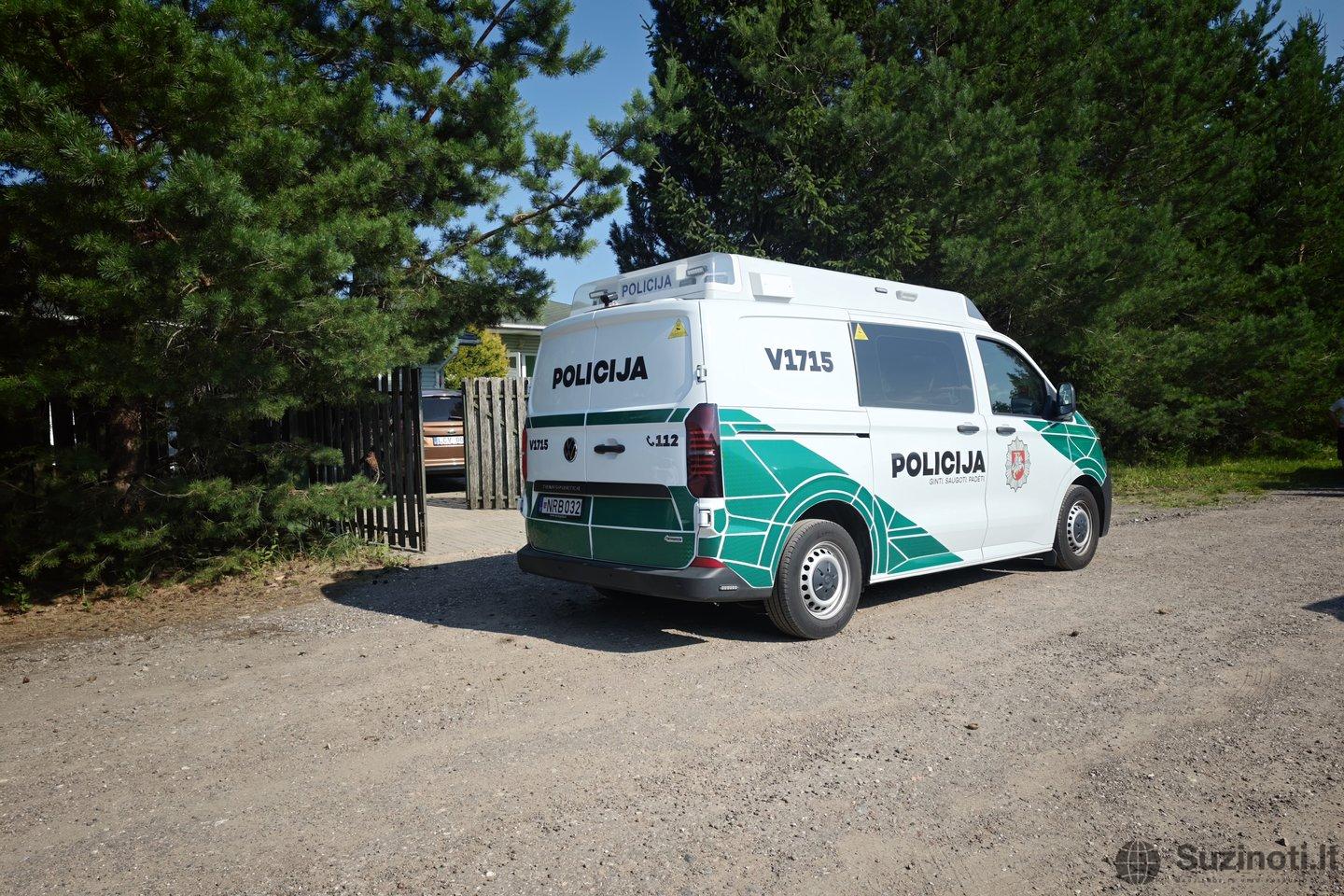 Vaizdai iš įvykio vietos: nužudymas Vilniaus rajone (nuotr. TV3)