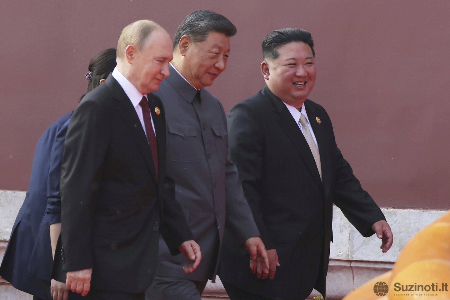 Vladimiro Putino vizitas Kinijoje SCANPIX