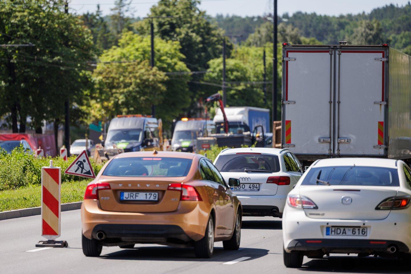Transportas, eismas (Greta Skaraitienė/ BNS nuotr.)
