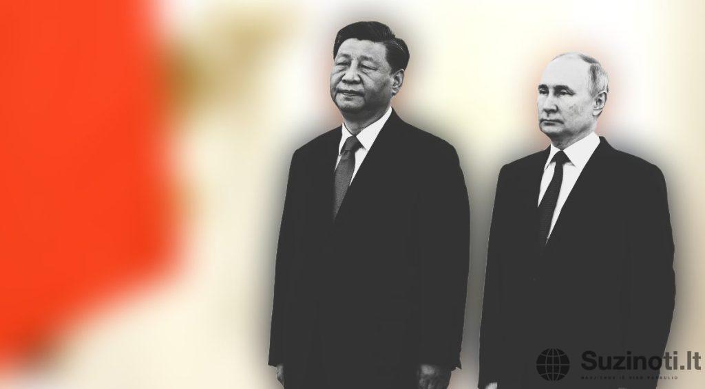 Xi Jinpingas ir Vladimiras Putinas (kremlin.ru nuotr.) (nuotr. gamintojo)
