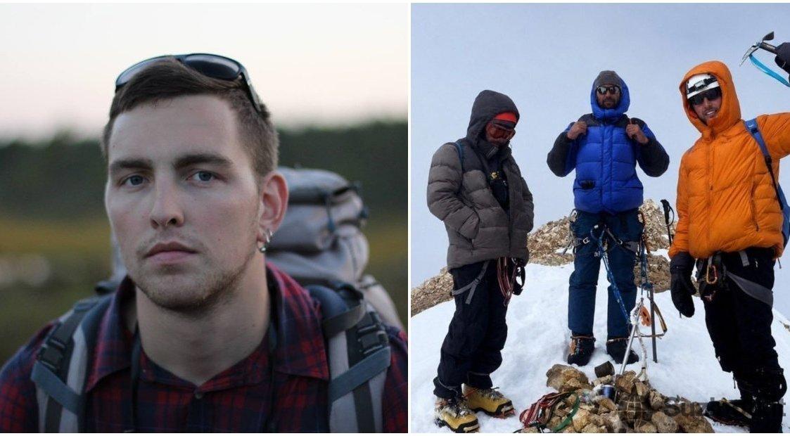 Kirgizijos kalnuose dingo 3 alpinistai, tarp jų ir lietuvis Sergejus Rubcovas (tv3.lt koliažas)