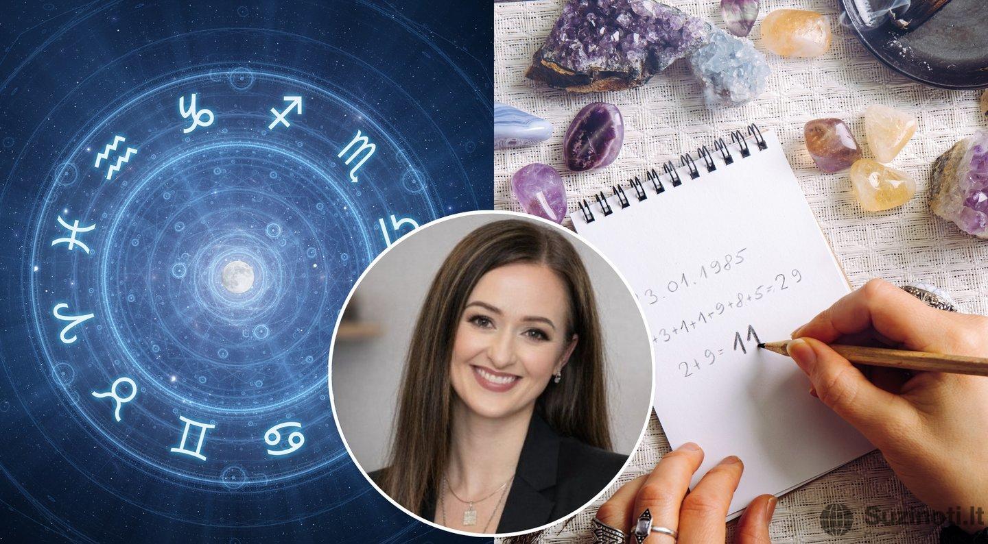 Jolanta Jurkynienė, Zodiako ženklai, numerologija (tv3.lt koliažas)