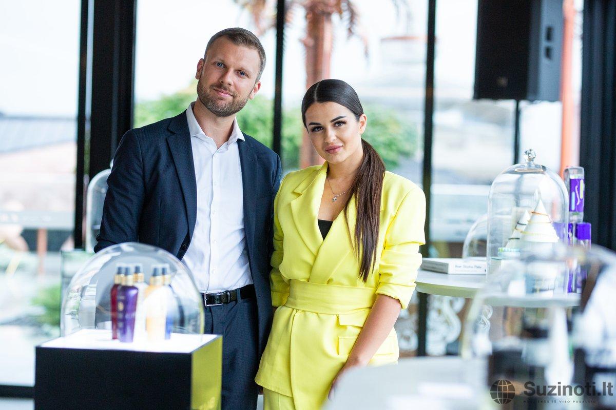 Simona Lipnė su vyru (nuotr. Organizatorių)