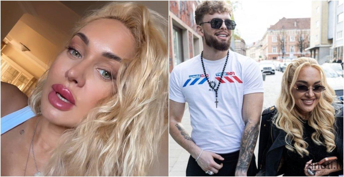 Oksana Pikul, Dominykas Dirkstys (nuotr. Instagram, nuotr. BNS)