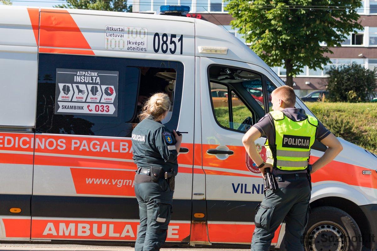 Greitoji ir policija (nuotr. Broniaus Jablonsko)