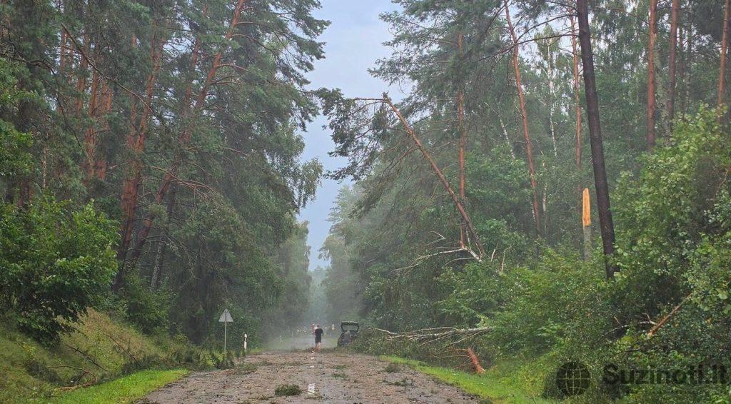 Audra Lietuvoje. Autorius: meteo.lt sinoptikas Tadas Kantautas