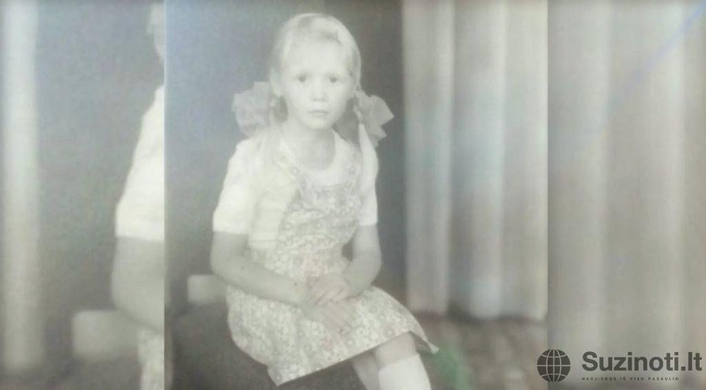 Natalija Bunkė vaikystėje