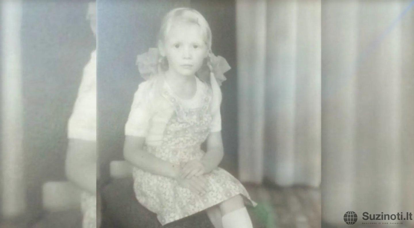 Natalija Bunkė vaikystėje