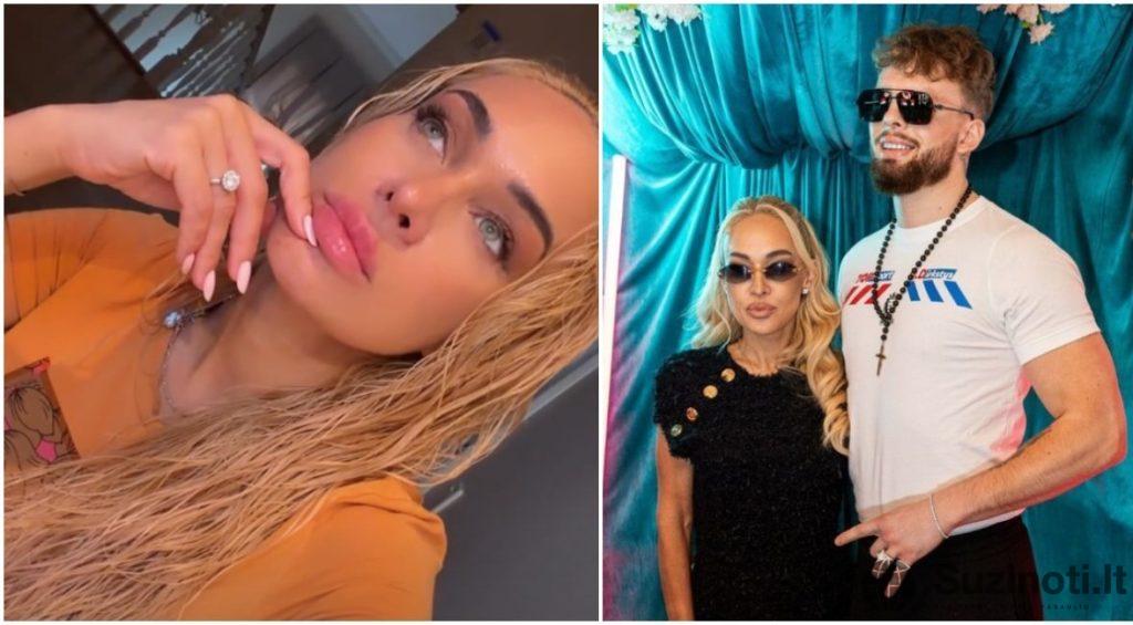 Oksana Pikul, Dominykas Dirkstys (nuotr. Instagram, nuotr. BNS)